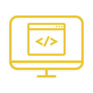 Icono de desarrollo web