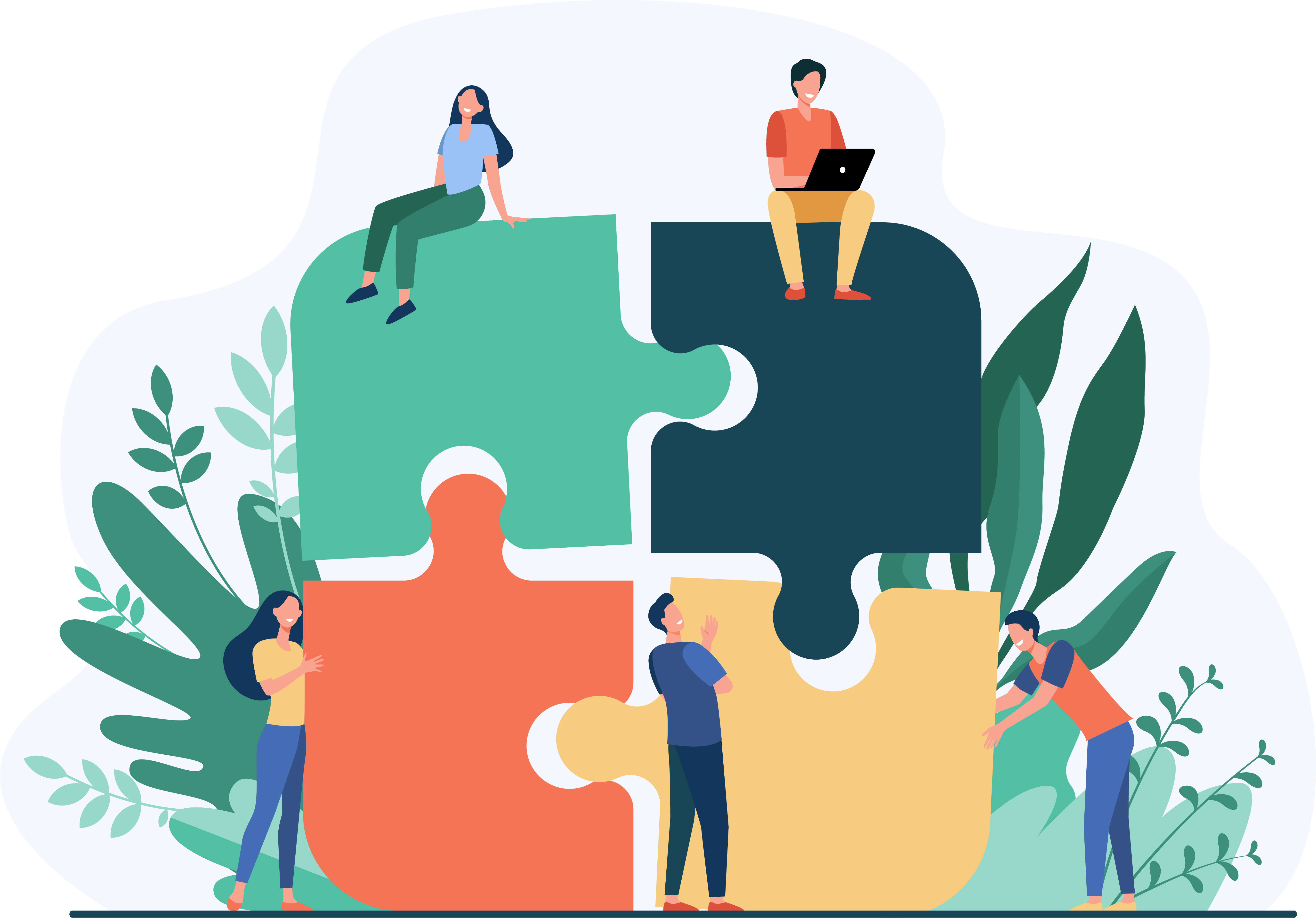 People creating ideas